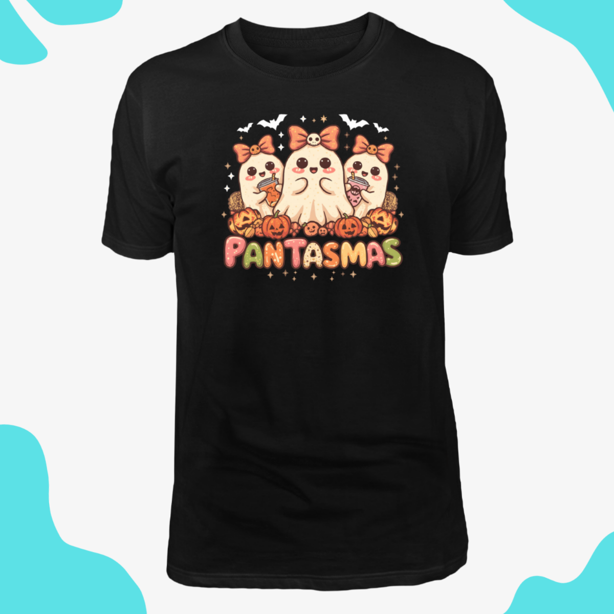 Short Sleeve Shirt Pantasmas Ghosts
