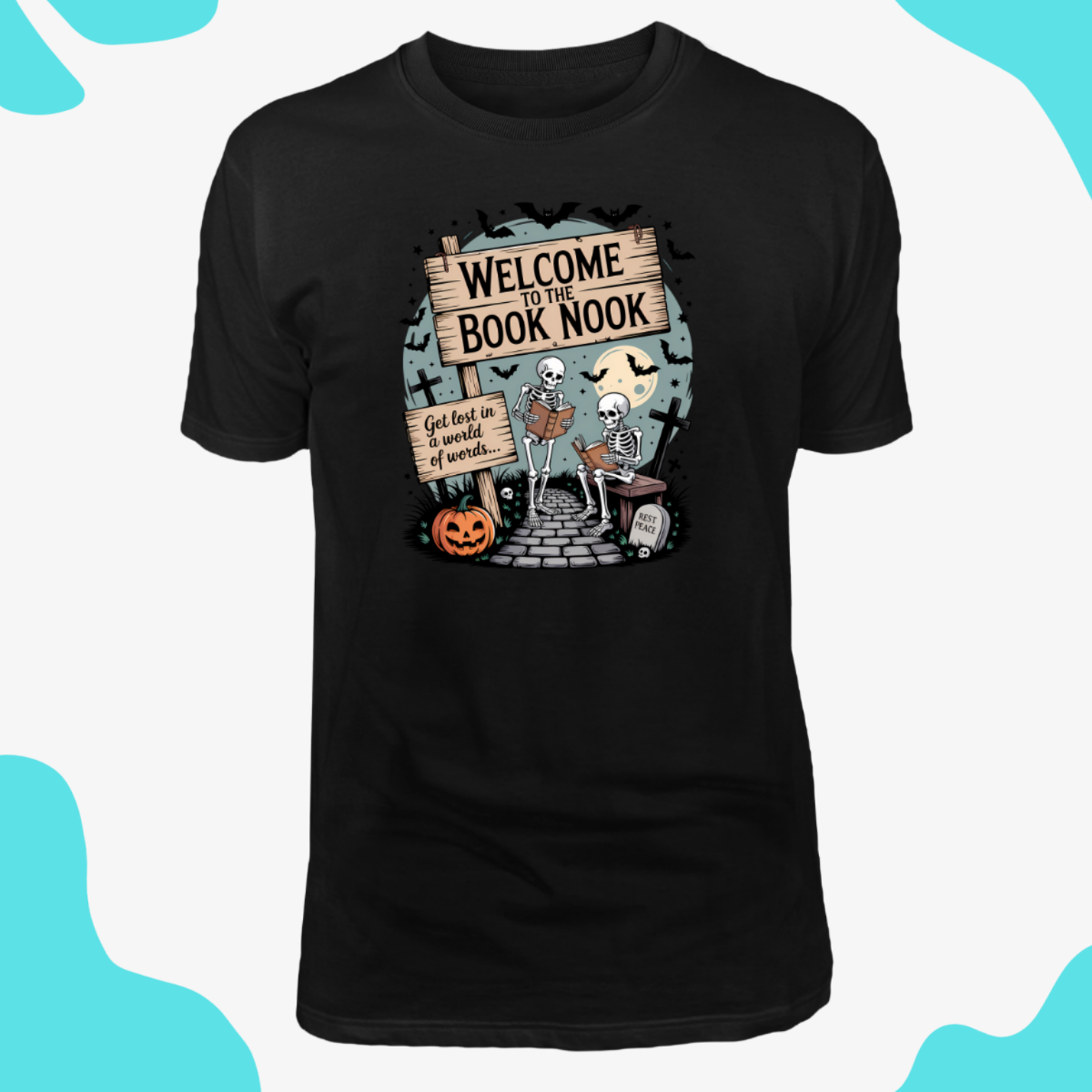 Short Sleeve Shirt Book Nook