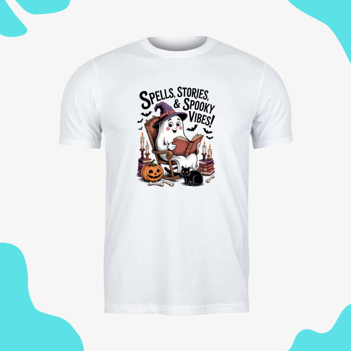 Short Sleeve Shirt Spooky Vibes