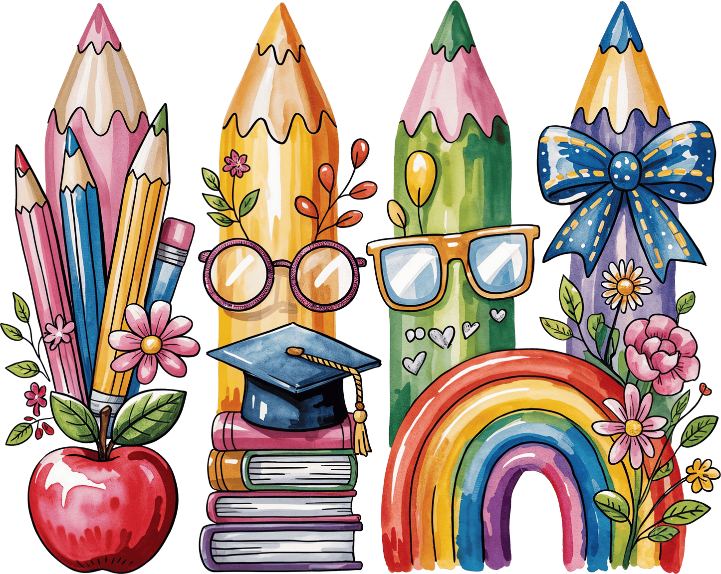 Short Sleeve Shirt - Crayons