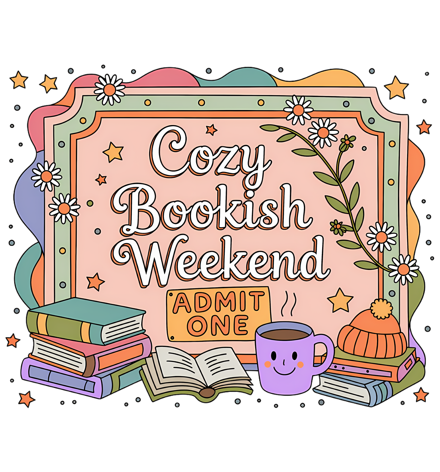 Short Sleeve Shirt - Cozy Bookish