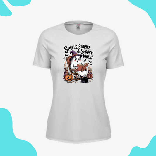 Short Sleeve Shirt Spooky Vibes