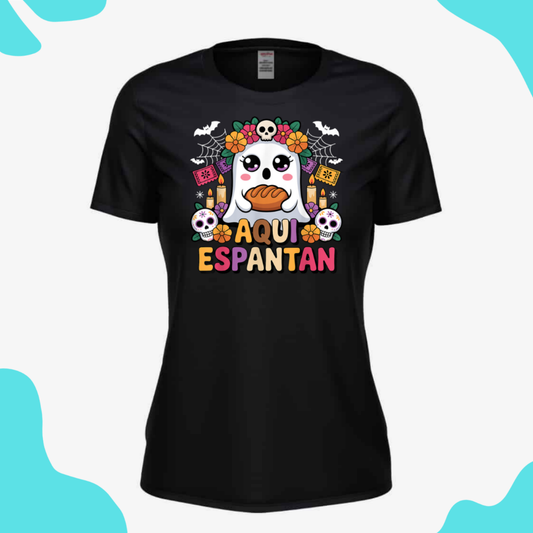 Short Sleeve Shirt Aqui Espantan Pan