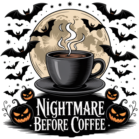 Short Sleeve Shirt Nightmare Before Coffee